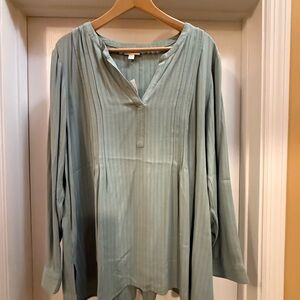 J. Jill Sage Green Blouse